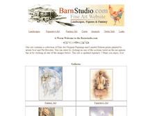 Tablet Screenshot of barnstudio.com